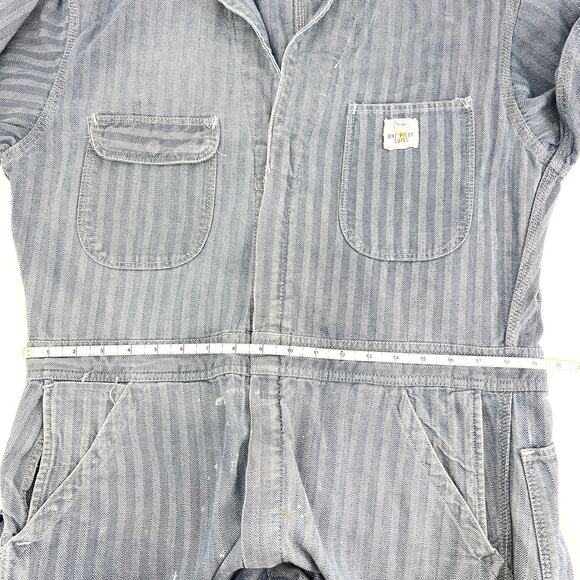 Vintage 70s Sears Mechanic Coveralls Michael Myers Talon Zipper Size 42 Mens - Picture 8 of 11